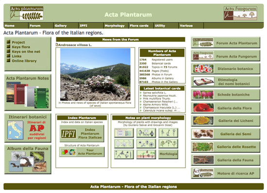 Home Page of Acta Plantarum