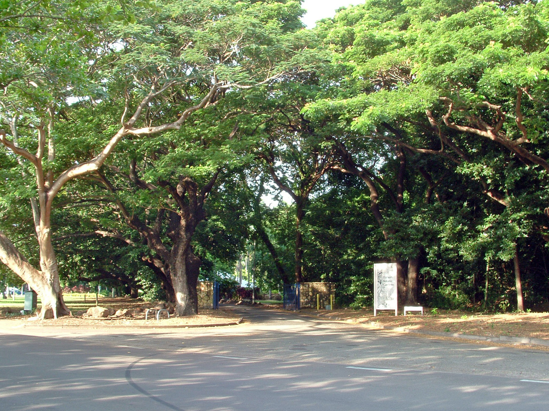Entrance to the George Brown Botanic Gardens, Darwin NT