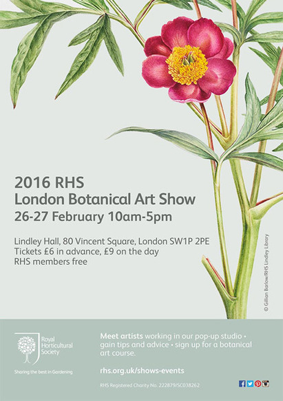 2016 RHS London Botanical Art Show