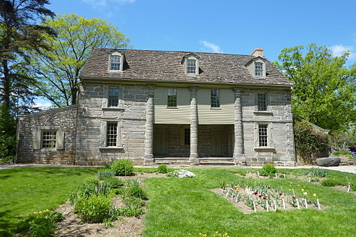 John Bartram's House at Bartram's Garden in Philadelphia, Pennsylvania