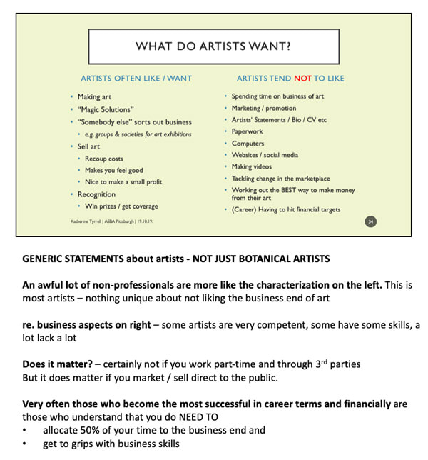 what do artists want